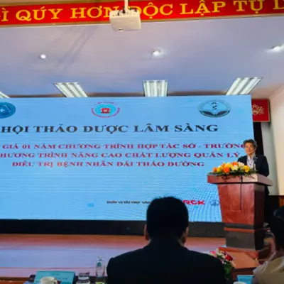 HỘI THẢO DƯỢC LÂM SÀNG: ĐÁNH GIÁ MỘT NĂM HỢP TÁC GIỮA SỞ Y TẾ HÀ NỘI VÀ TRƯỜNG ĐẠI HỌC DƯỢC HÀ NỘI